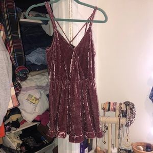 Velvet Romper